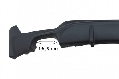 M Design diffuser with front bumper spoiler suitable for BMW 4 series f32 