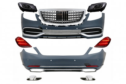 Convesion body kit suitable for Mercedes S-Class W222 Facelift (2013-2017) 