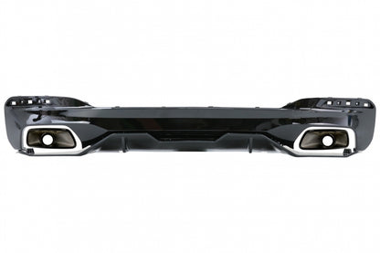 Diffusore con terminali e spoiler bagagliaio adatto per BMW Serie 5 G30 Limous