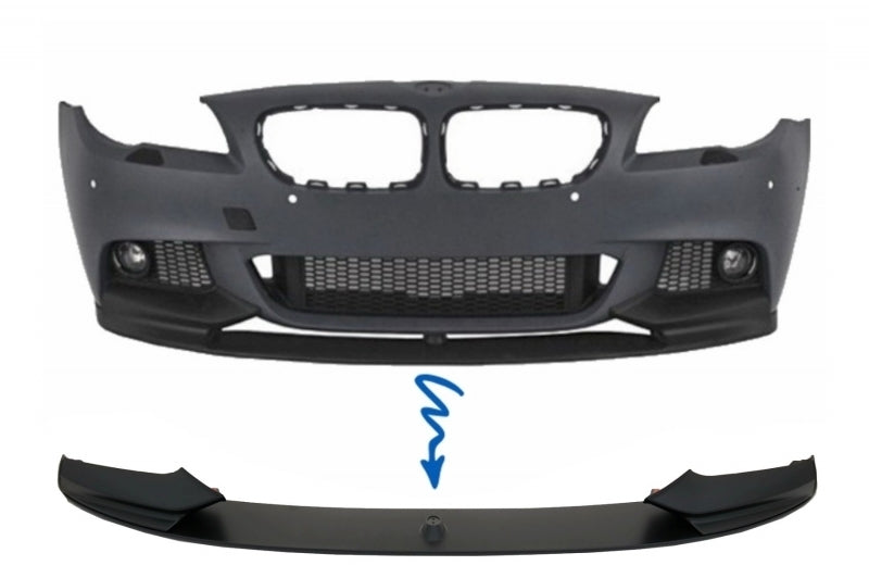 diffusore con paraurti anteriore Pacchetto labbro spoiler adatto per BMW F10 F