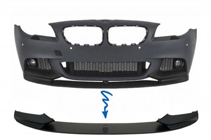 diffusore con paraurti anteriore Pacchetto labbro spoiler adatto per BMW F10 F