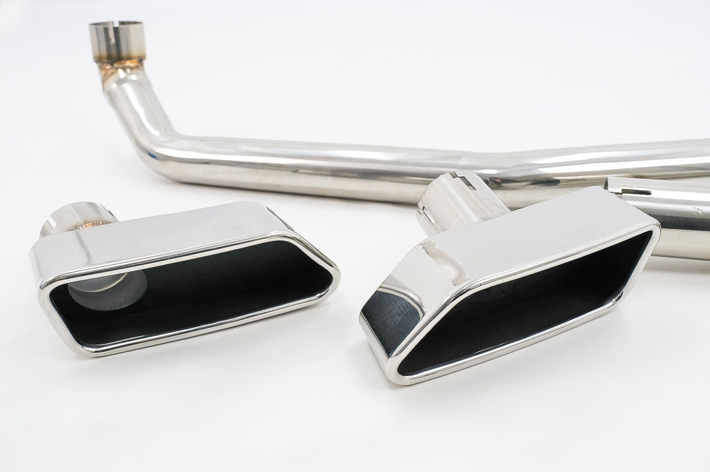Diffusore d'aria a doppia uscita per BMW Serie 5 F10 (2011-2017) con impianto di