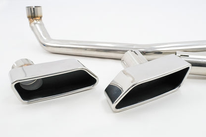 Diffusore d'aria a doppia uscita per BMW Serie 5 F10 (2011-2017) con impianto di