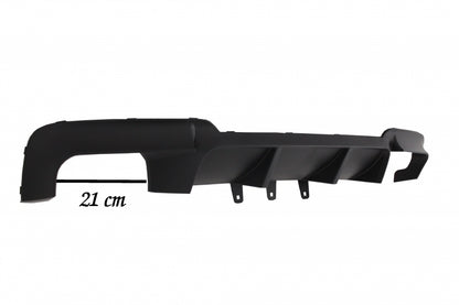 Diffusore d'aria a doppia uscita adatto per BMW Serie 5 F10 F11 (2011-2017) M De