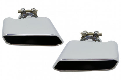 Diffusore a doppia uscita adatto per BMW F10 Serie 5 (2011-2017) M-Perfor