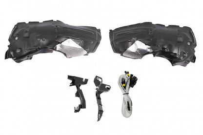 Parafanghi con luci di svolta sequenziali a LED DRL adatti per Jeep Wrangler