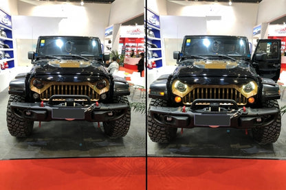 ✔️Parafango con luci di direzione dinamiche DRL a LED adatte per JEEP Wrangler