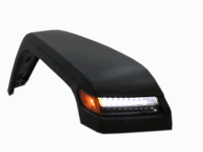 💥Parafanghi con luci di svolta sequenziali a LED DRL adatti per Jeep Wrangler💥
