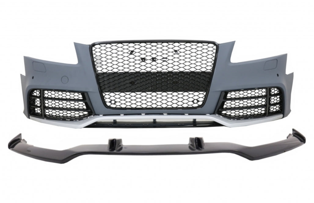 Paraurti anteriore e spoiler aggiuntivo adatti per Audi A5 8T (2007-2011)
