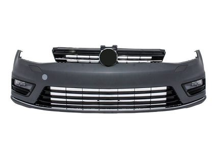 Front bumper and LED headlights suitable for VW Golf VII 7 (2013-2017) R-Line Look 