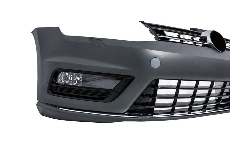 Front bumper and LED headlights suitable for VW Golf 7 VII (2012-2017)RHD Facelift 