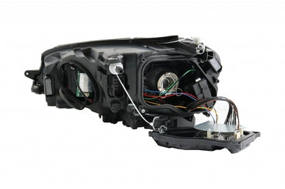 Front bumper and LED headlights suitable for VW Golf 7 VII (2012-2017)RHD Facelift 