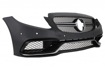 Front and Rear Bumper Diffuser Suitable for Mercedes C-Class C205 A205
