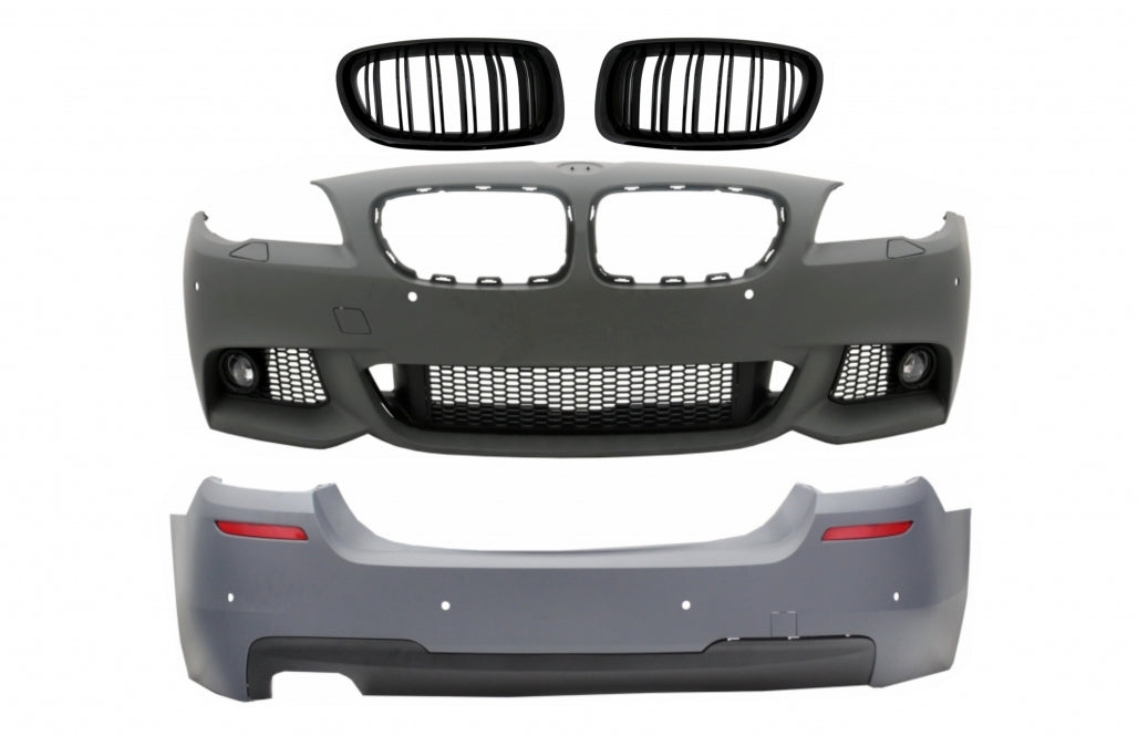 Front and Rear Bumper Grille Suitable for BMW 5 Series F10 (2011-2013) 