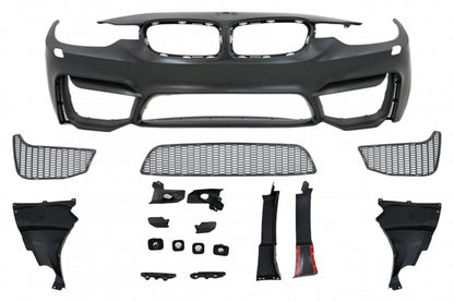 Paraurti anteriore e minigonne laterali adatto per BMW Serie 3 F30 F31 2011-2019