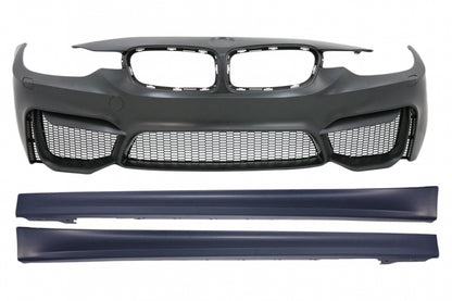Paraurti anteriore e minigonne laterali adatto per BMW Serie 3 F30 F31 2011-2019