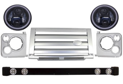 Paraurti anteriore Griglia e coperture adatte per Land ROVER Defender 90 110