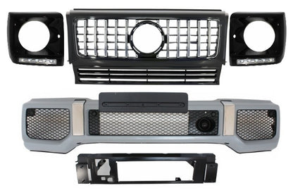 Front Bumper Suitable for Mercedes G-Class W463 (1989-2012) G65 with Grille