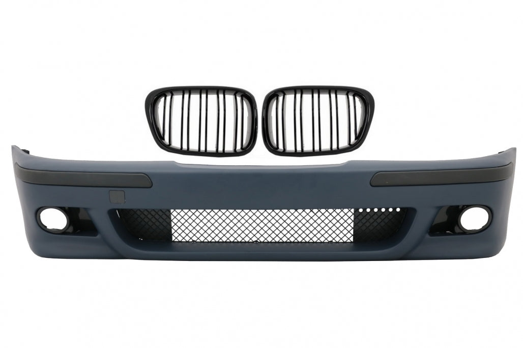 Griglie Centrali Paraurti Anteriore Nero adatto per BMW Serie 5 E39 1995-2003