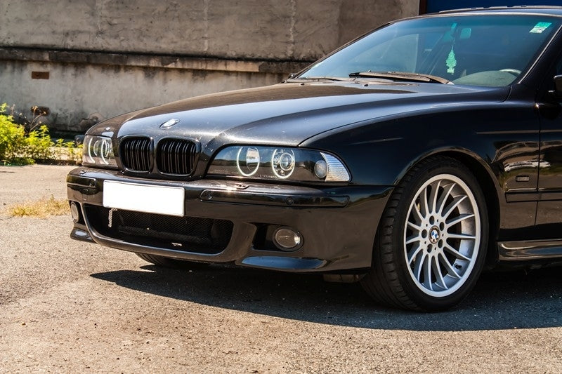 Griglie Centrali Paraurti Anteriore Nero adatto per BMW Serie 5 E39 1995-2003