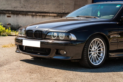 Griglie Centrali Paraurti Anteriore Nero adatto per BMW Serie 5 E39 1995-2003