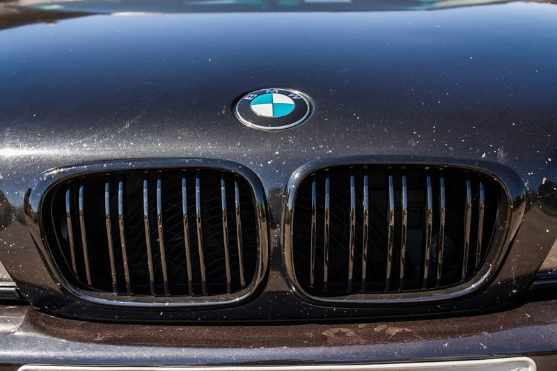 Griglie Centrali Paraurti Anteriore Nero adatto per BMW Serie 5 E39 1995-2003