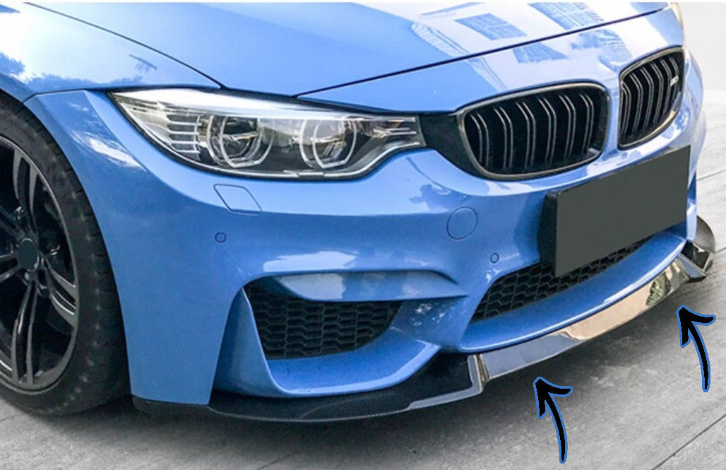 ⭐SPLITTER ADATTO PER BMW F80 M3 Berlina F82 M4 Coupé F83 M4 Cabrio 14-19 ⭐