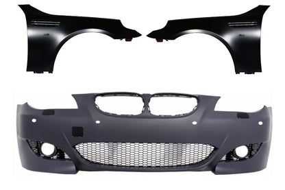 Paraurti anteriore e parafanghi anteriori adatto per BMW Serie 5 E60 2007-2010