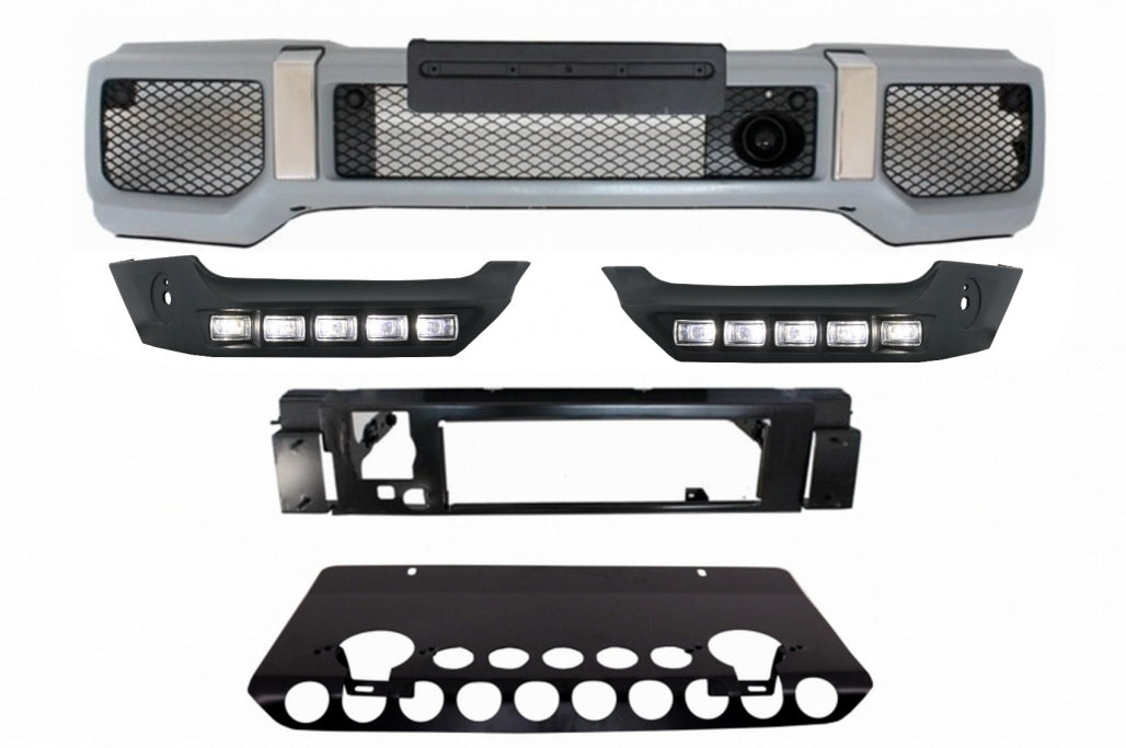Paraurti anteriore Piastra paramotore Off Road adatta per MERCEDES Classe G W463