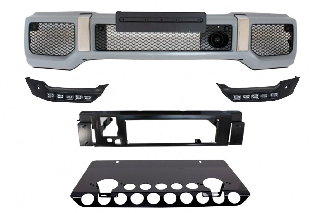 Paraurti Anteriore, Paramotore adatto per Mercedes Classe G W463 (1989-2016)