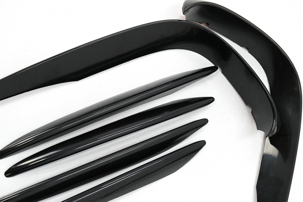 Paraurti anteriore Splitter Pinne Aero adatte per Mercedes Classe E W213 S213