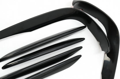 Paraurti anteriore Splitter Pinne Aero adatte per Mercedes Classe E W213 S213