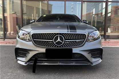 Paraurti anteriore Splitter Pinne Aero adatte per Mercedes Classe E W213 S213