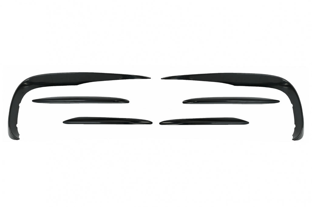 Paraurti anteriore Splitter Pinne Aero adatte per Mercedes Classe E W213 S213