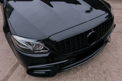 Paraurti anteriore Splitter Pinne Aero adatte per Mercedes Classe E W213 S213