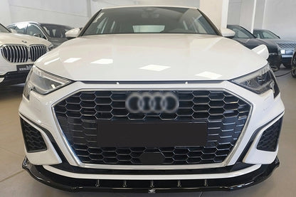 Labbro spoiler paraurti anteriore adatto per Audi A3 8Y S-Line S3 (2020-2024)
