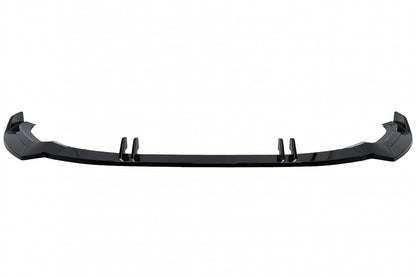 ⭐ Labbro spoiler paraurti anteriore adatto per Audi A5 F5 Facelift S-Line (2020-up) Piano Black Add-On ⭐