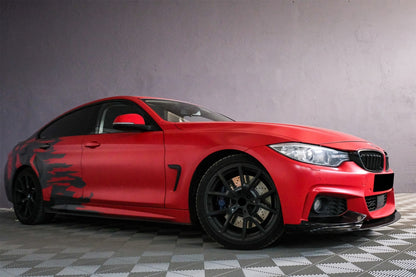 🔥SPLITTER paraurti anteriore adatto per BMW Serie 4 F32 Coupé F33 Cabrio F36 🔥
