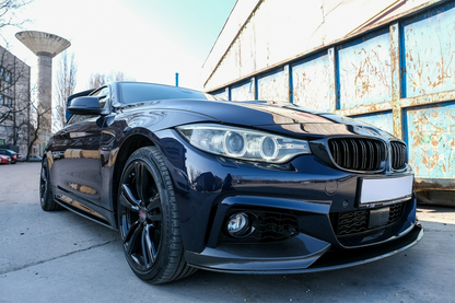 ✨SPLITTER ANTERIORE ADATTO PER BMW SERIE 4 F32 F33 13-19 M-Performance Design