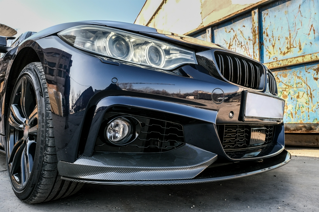 ✨SPLITTER ANTERIORE ADATTO PER BMW SERIE 4 F32 F33 13-19 M-Performance Design