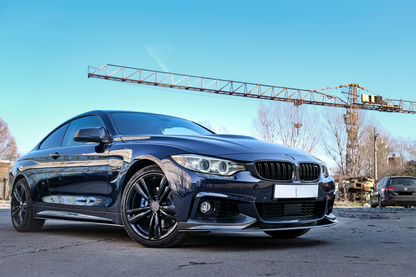 ✨SPLITTER ANTERIORE ADATTO PER BMW SERIE 4 F32 F33 13-19 M-Performance Design