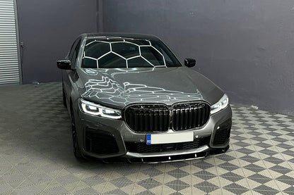 Front bumper spoiler lip suitable for BMW 7 Series G11 G12 LCI from 02.2019+ 
