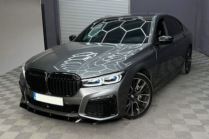 Front bumper spoiler lip suitable for BMW 7 Series G11 G12 LCI from 02.2019+ 