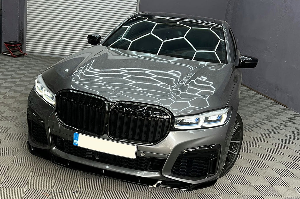 Front bumper spoiler lip suitable for BMW 7 Series G11 G12 LCI from 02.2019+ 