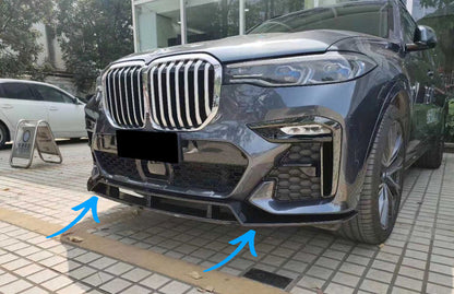 🔥splitter paraurti anteriore adatto per BMW X7 G07 LCI M Sport (20-Up) Piano🔥