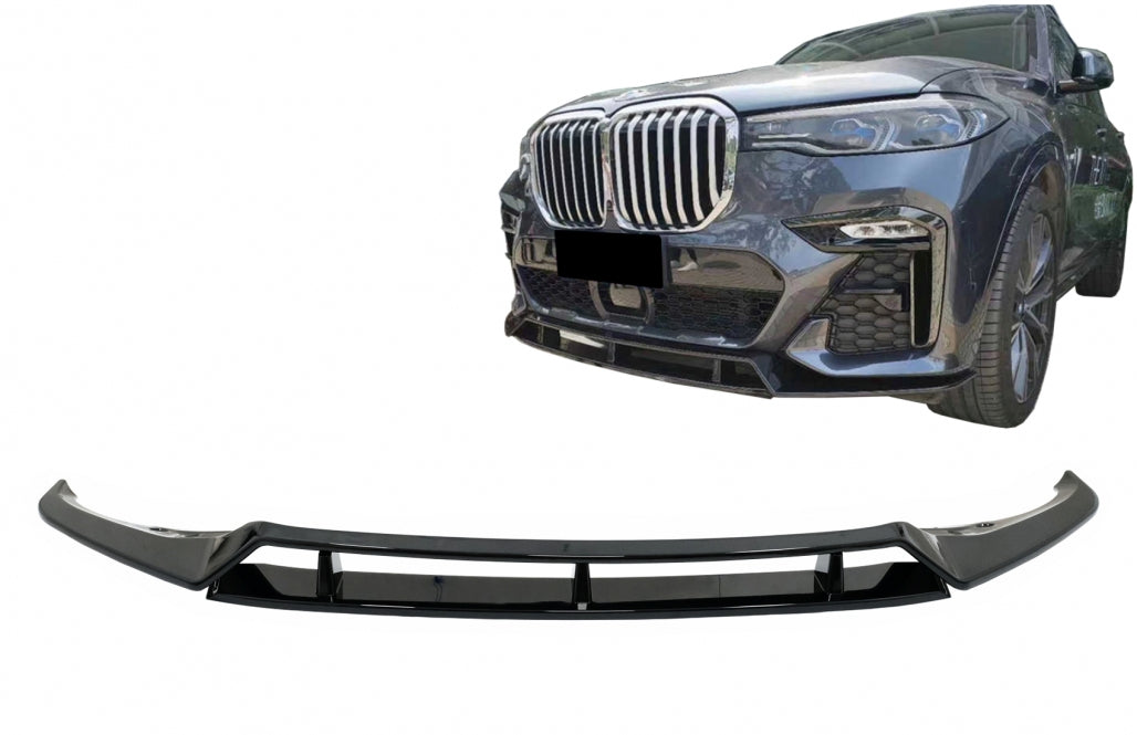 splitter paraurti anteriore adatto per BMW X7 G07 LCI M Sport (dal 2020 in