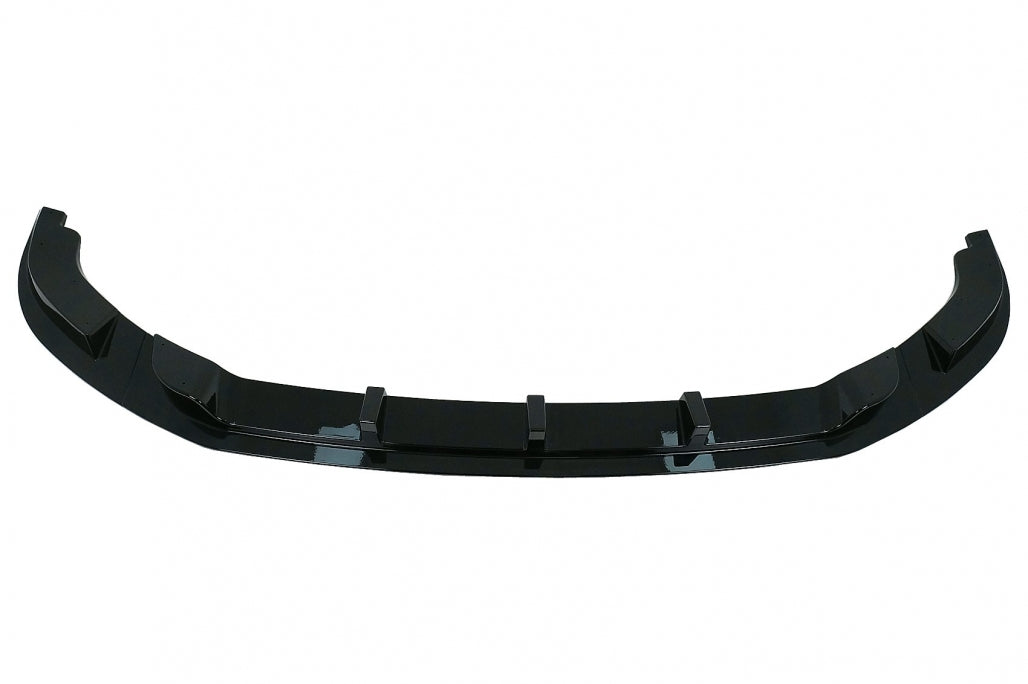 Labbro spoiler paraurti anteriore adatto per VW Transporter T6 SPORTLINE 2015 Nero lucido