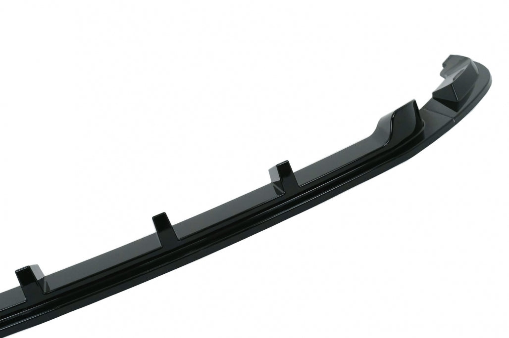 Labbro spoiler paraurti anteriore adatto per VW Transporter T6 SPORTLINE 2015 Nero lucido