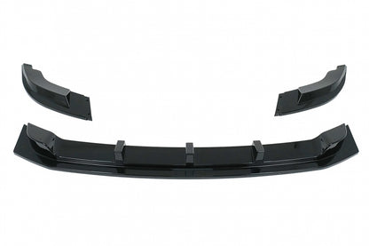 Labbro spoiler paraurti anteriore adatto per VW Transporter T6 SPORTLINE 2015 Nero lucido