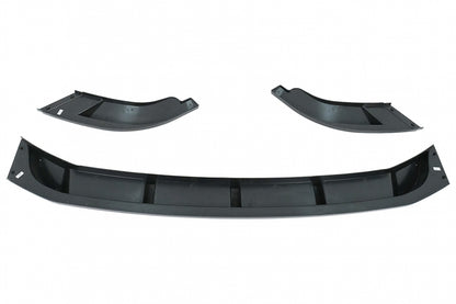 Labbro spoiler paraurti anteriore adatto per VW Transporter T6 SPORTLINE 2015 Nero lucido